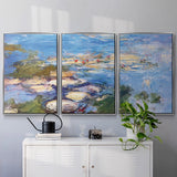 Water Lilies, 1917 - Multi Piece Framed Canvas