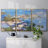 Water Lilies, 1917 - Multi Piece Framed Canvas