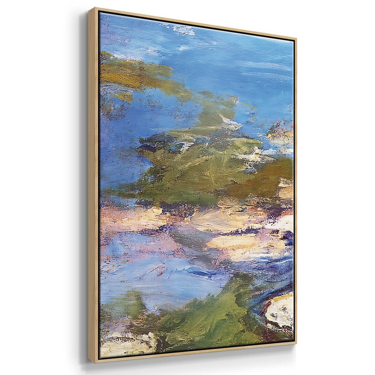 Water Lilies, 1917 - Multi Piece Framed Canvas