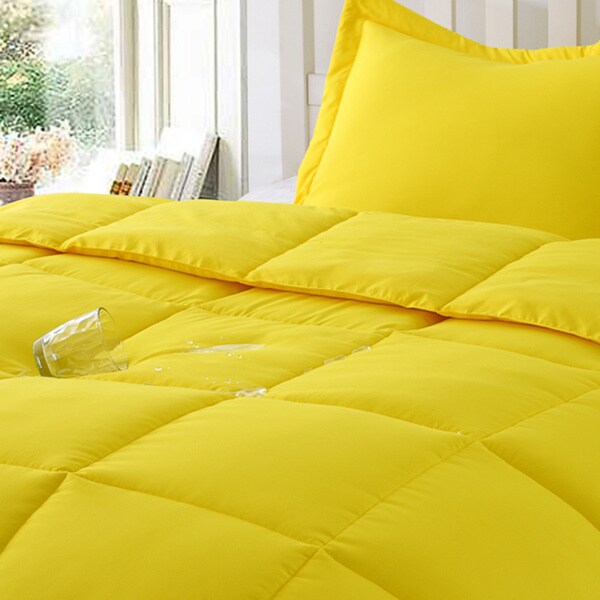 Water and Stain Resistant Down Alternative 3-piece Comforter Set