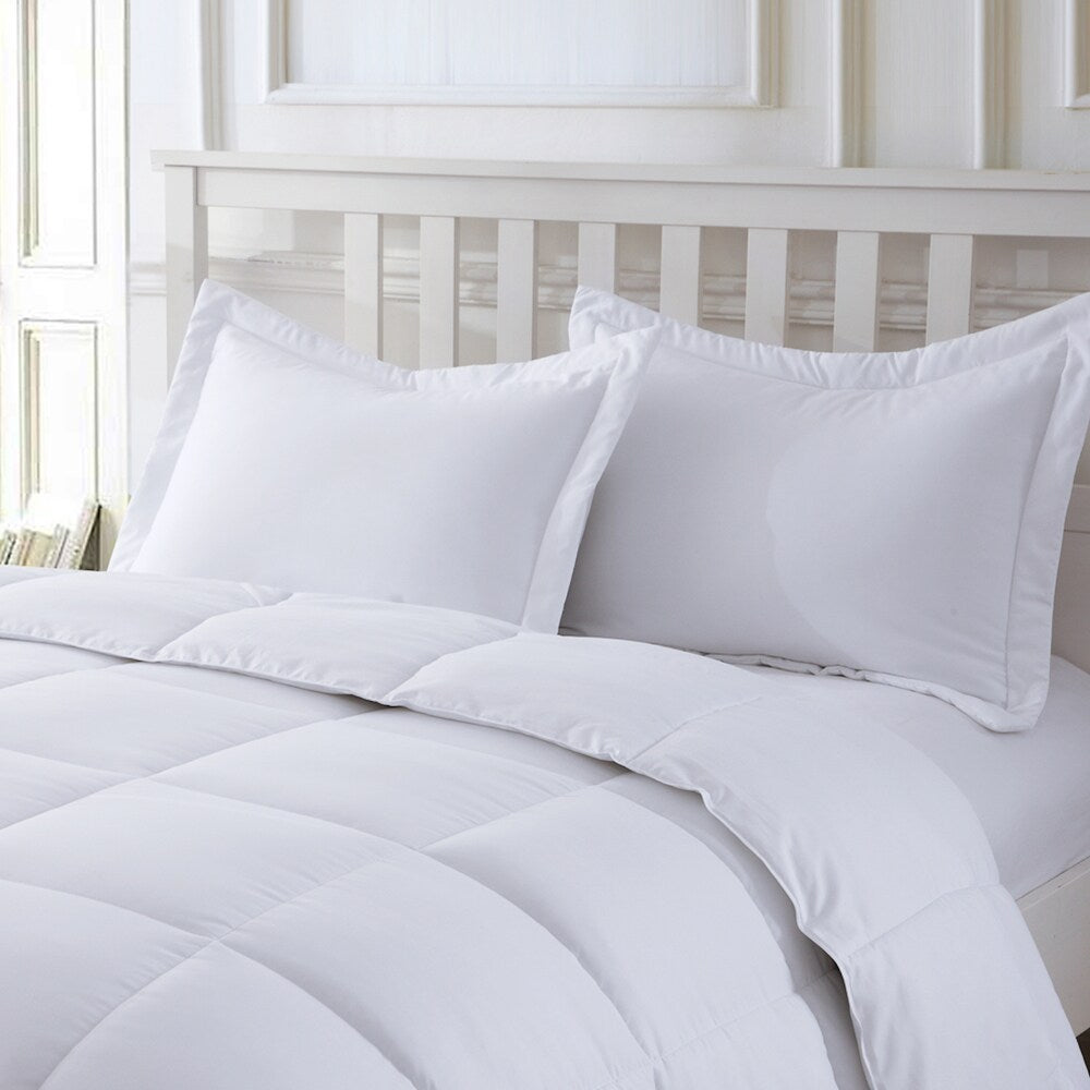 Water and Stain Resistant Down Alternative 3-piece Comforter Set