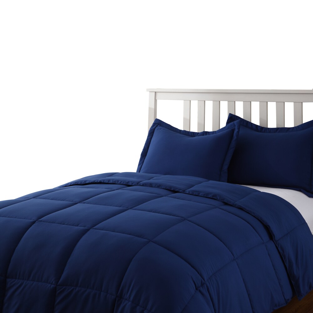 Water and Stain Resistant Down Alternative 3-piece Comforter Set