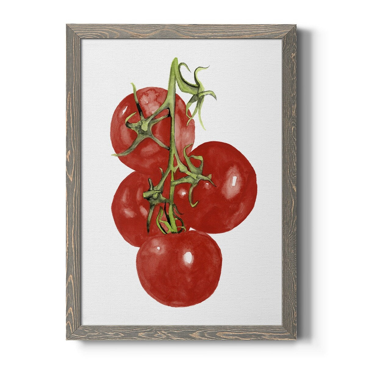 Watercolor Veggie IV-Premium Framed Canvas - Ready to Hang