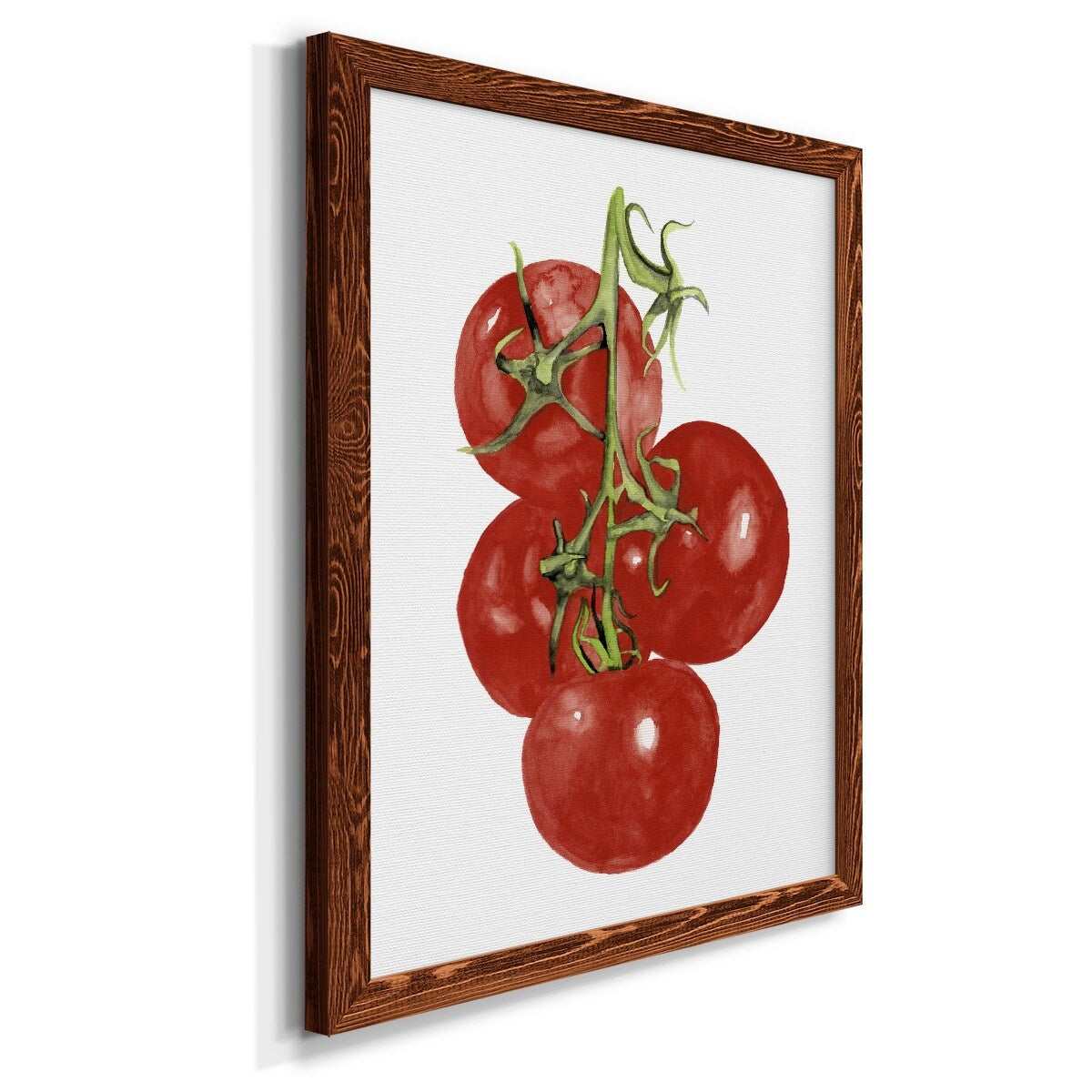 Watercolor Veggie IV-Premium Framed Canvas - Ready to Hang