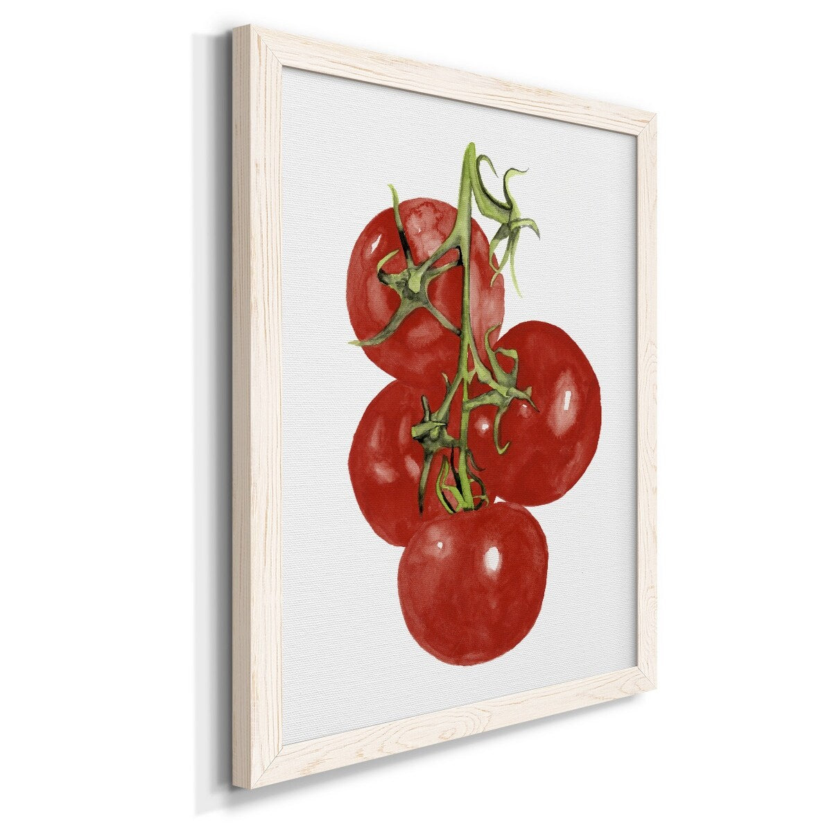 Watercolor Veggie IV-Premium Framed Canvas - Ready to Hang