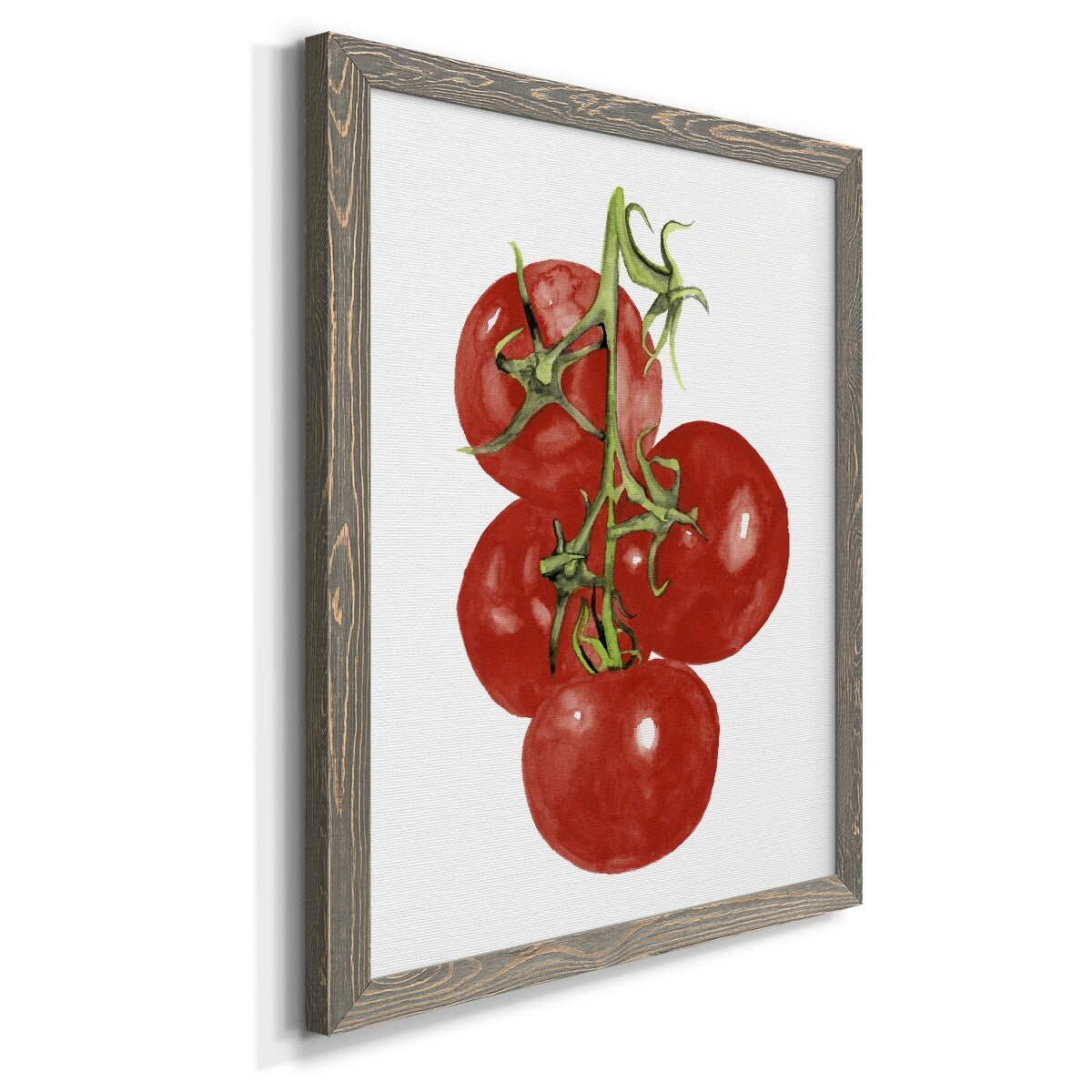 Watercolor Veggie IV-Premium Framed Canvas - Ready to Hang