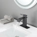 Waterfall Spout Bathroom Faucet,Single Handle Bathroom Vanity Sink Faucet - 2.36*7.16*4.92