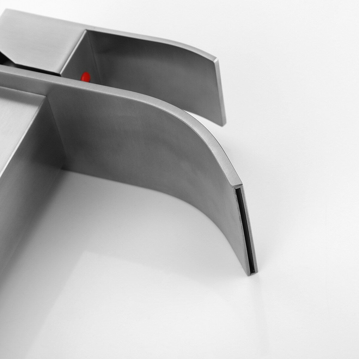 Waterfall Spout Bathroom Faucet,Single Handle Bathroom Vanity Sink Faucet - 2.36*7.16*4.92