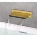Waterfall Tub Faucet Wall Mount Tub Faucet