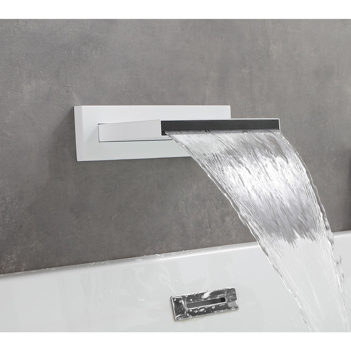 Waterfall Tub Faucet Wall Mount Tub Faucet
