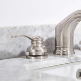 Waterfall Widespread Bathroom Faucet Double Hanlde 8 Inch Bathroom Sink Faucets 3 Hole Modern Basin Vanity Mixer Tap With Valve