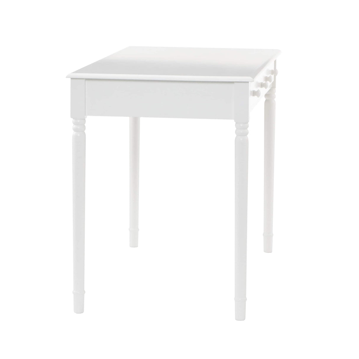 SEI Furniture Waterfront 2-drawer White Writing Desk