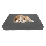 36x27 Two-Layer Memory Foam Waterproof Dog Bed for Large Dogs up to 75lbs