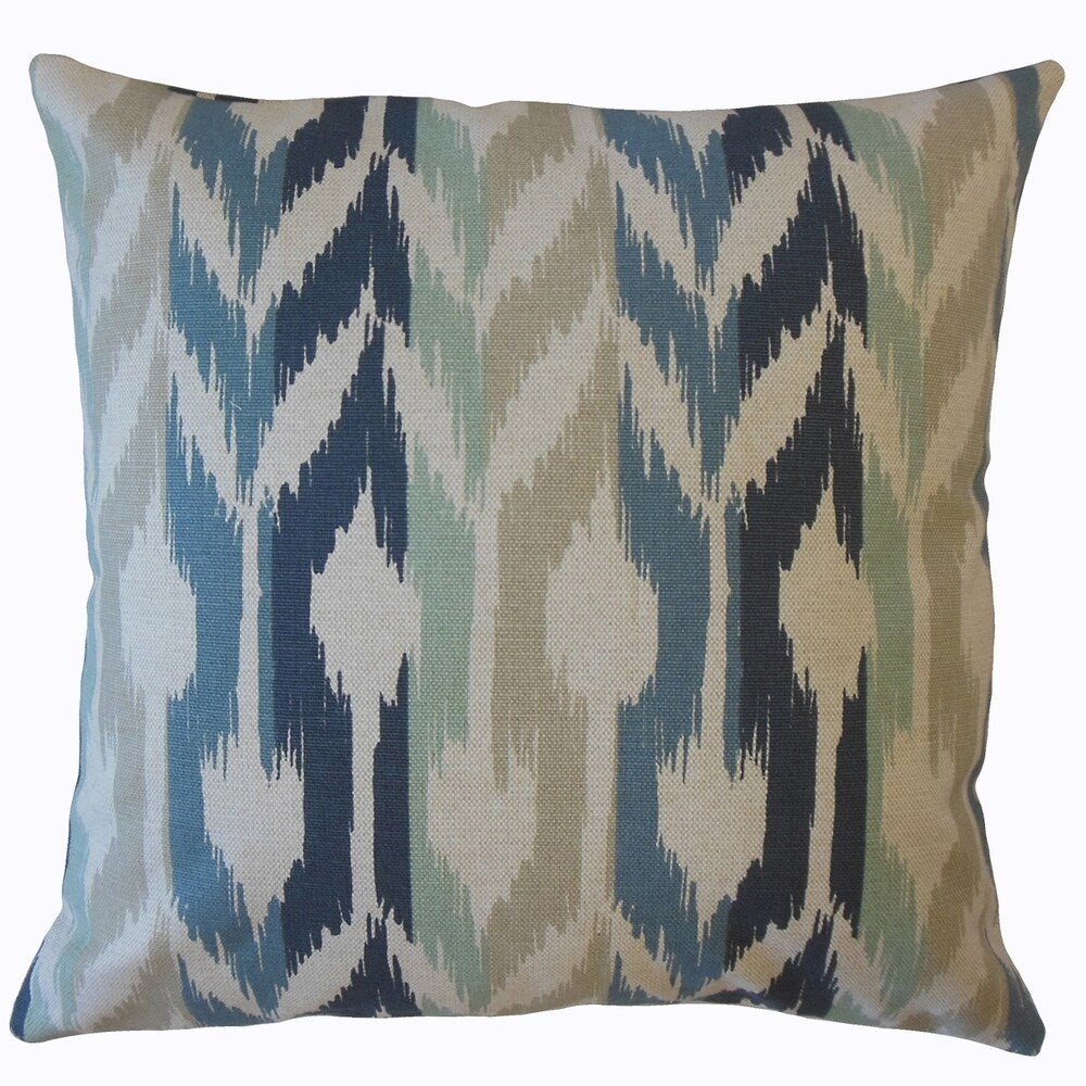 Wauna Ikat Throw Pillow Tarrazo