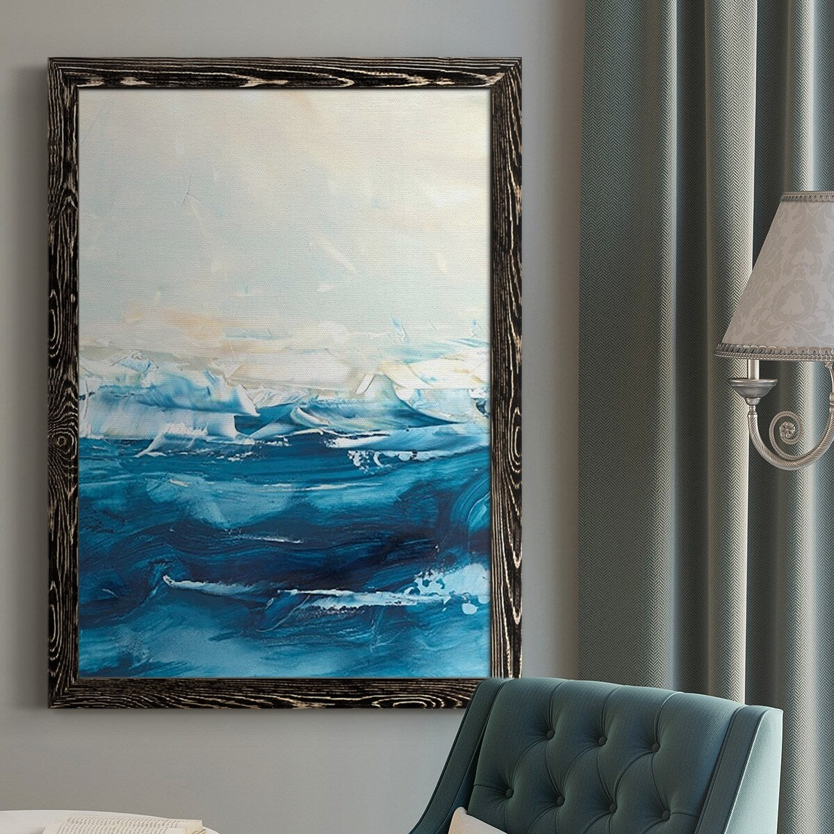 Wave after Wave II-Premium Framed Canvas - Ready to Hang