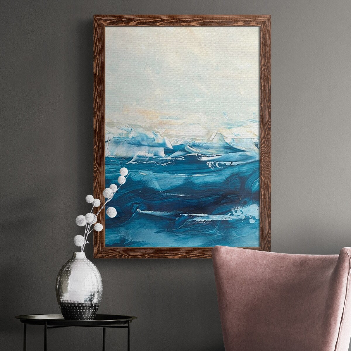 Wave after Wave II-Premium Framed Canvas - Ready to Hang