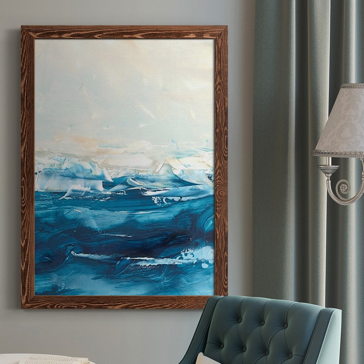 Wave after Wave II-Premium Framed Canvas - Ready to Hang