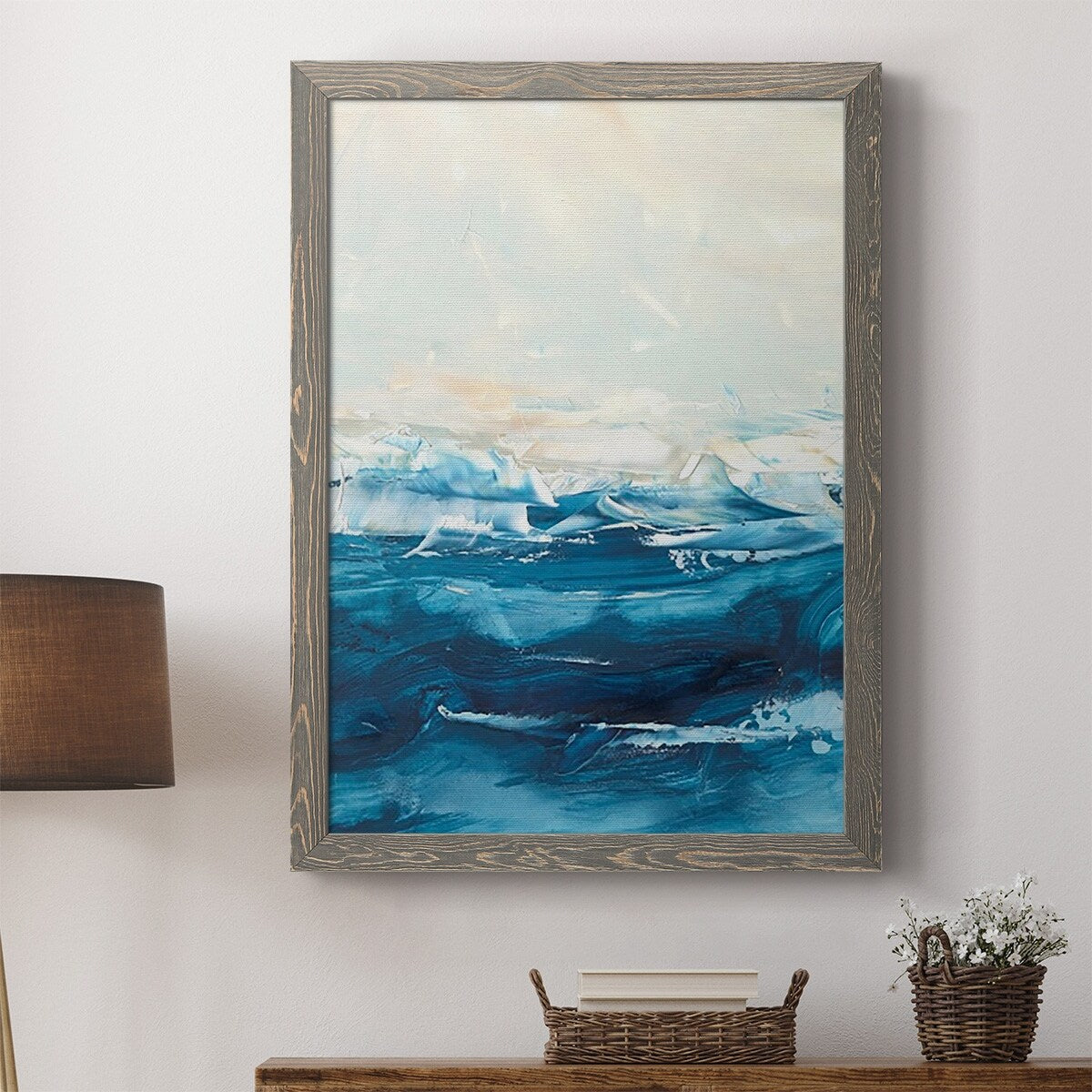 Wave after Wave II-Premium Framed Canvas - Ready to Hang