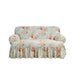 Waverly Ballad Bouquet 1 Piece T Cushion Loveseat Slipcover