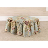 Waverly Ballad Bouquet 2 Piece Ottoman Slipcover