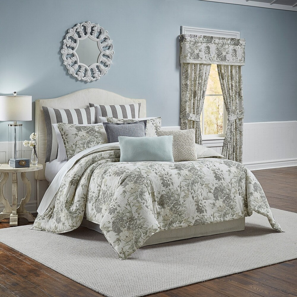 Waverly Kensington Bloom 18x18 Decorative Pillow
