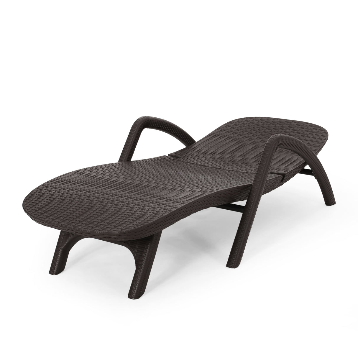 Waverly Outdoor Faux Wicker Chaise Lounges (Set of 2) by Christopher Knight Home - 31.50" W x 76.50" D x 21.00" H