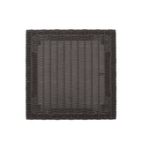 Waverly Outdoor Faux Wicker Side Table by Christopher Knight Home