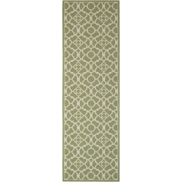 Porch & Den Eckford Modern Moroccan Lattice Indoor Outdoor Area Rug