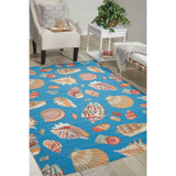 Waverly Sun N' Shade Seashell Indoor/Outdoor Area Rug