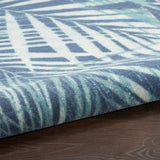 Waverly Sun & Shade Botanical Tropical Palm Leaf Indoor Outdoor Area Rug
