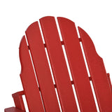 Weather Resistant Faux Wood Patio Adirondack Chairs