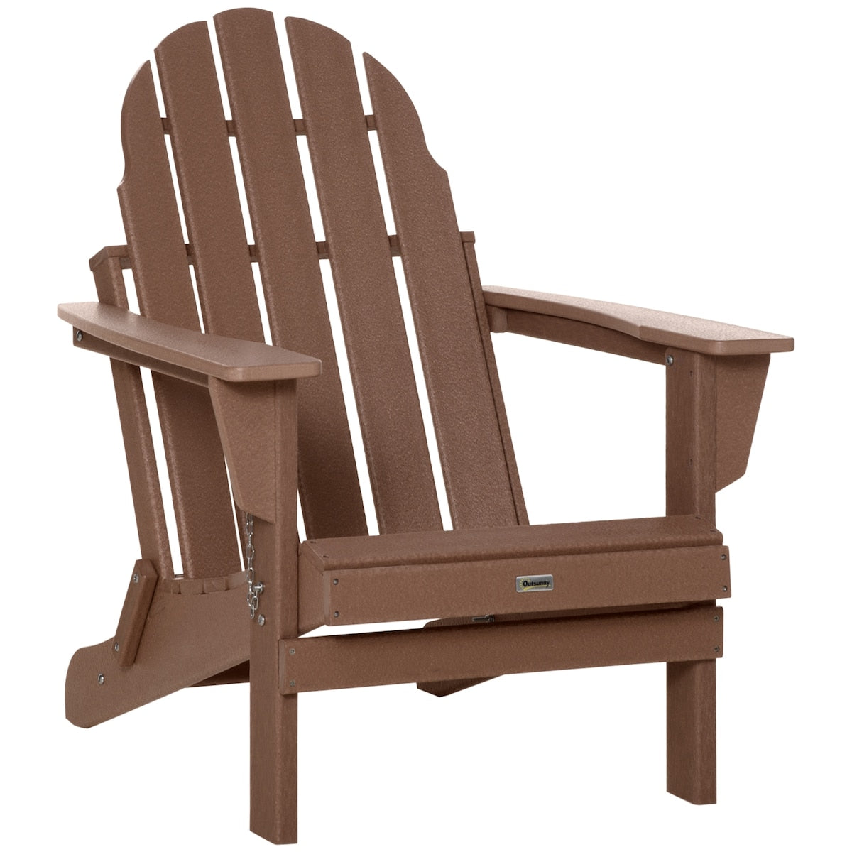 Weather Resistant Faux Wood Patio Adirondack Chairs