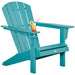 Weather Resistant Faux Wood Patio Adirondack Chairs