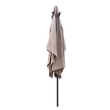 Weatherproof Patio Umbrella with Crank and Tilt Mechanism for Outdoor Spaces
