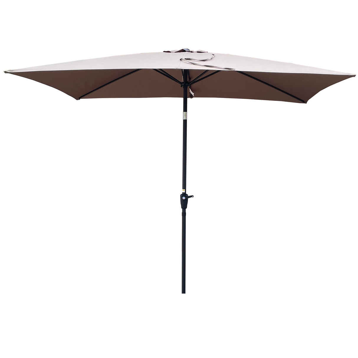 Weatherproof Patio Umbrella with Crank and Tilt Mechanism for Outdoor Spaces