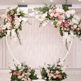 Wedding Backdrop Stand Heart Shape Metal Balloon Arch Party