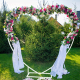 Wedding Backdrop Stand Heart Shape Metal Balloon Arch Party
