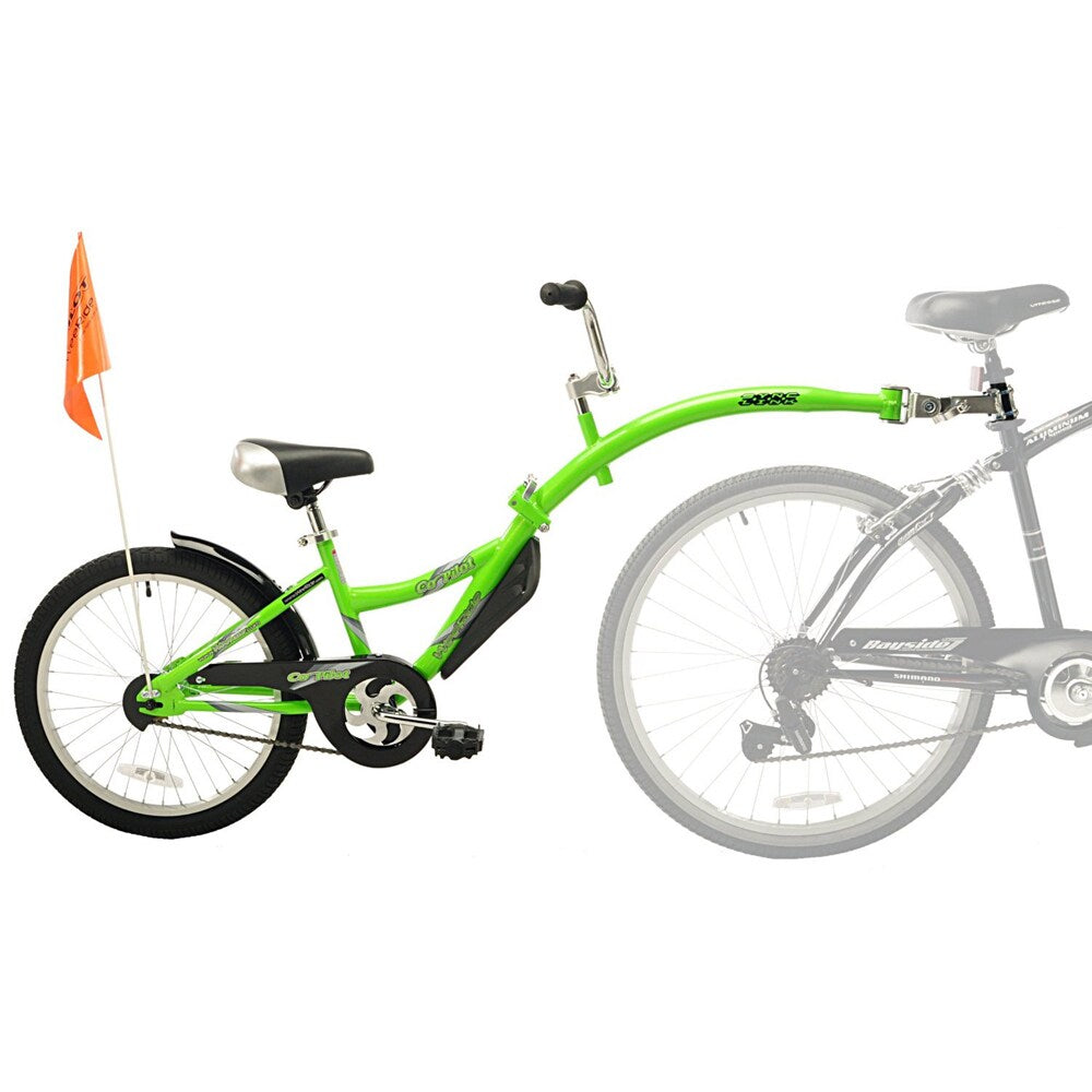Kent WeeRide Co-Pilot Green Bike Training Trailer