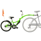 Kent WeeRide Co-Pilot Green Bike Training Trailer