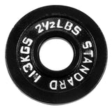 Weight Plates 2-Inch 2.5 LB Pair,Olympic Weightlifting Plates