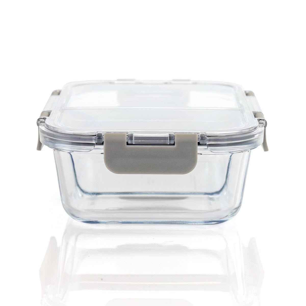 Weight Watchers 2 Section Glass Portion Control Lunch Container - Clear