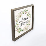 Welcome Home Framed Art - N/A