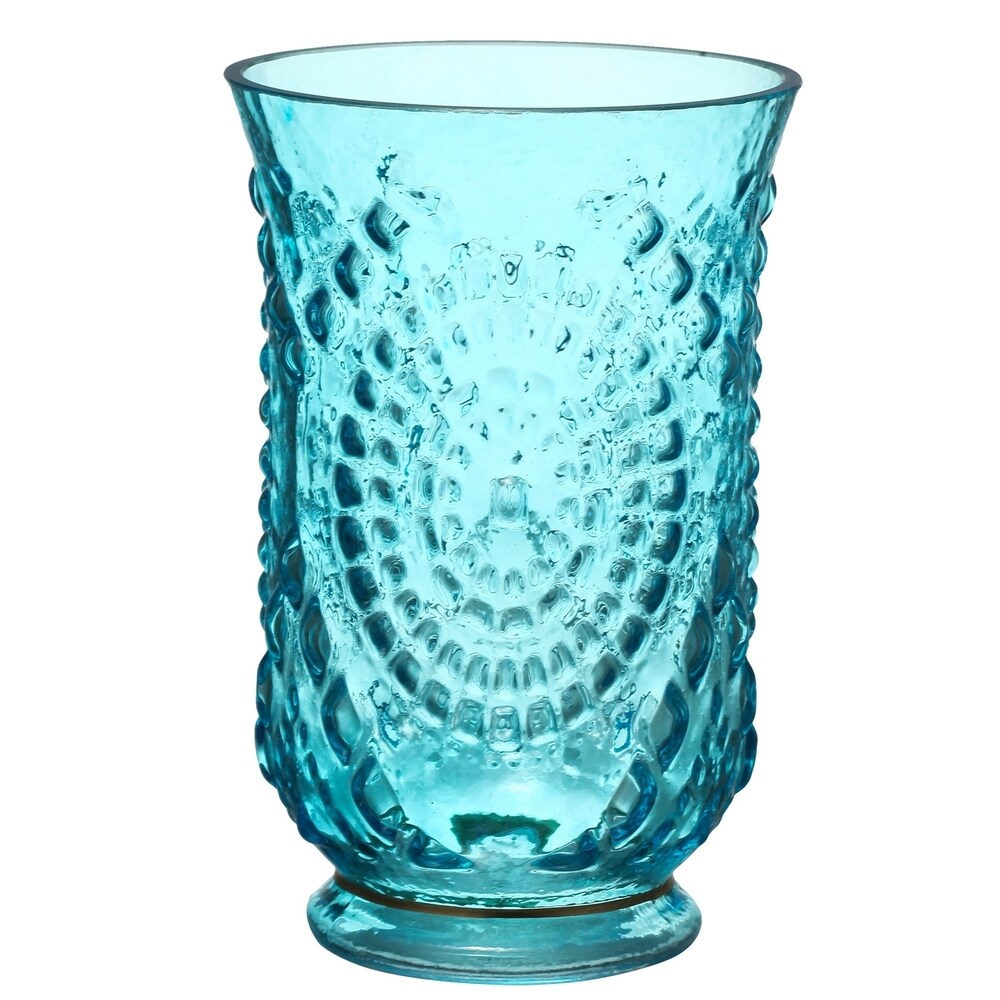 Well- Designed Alluring Charlotte Glass, Blue