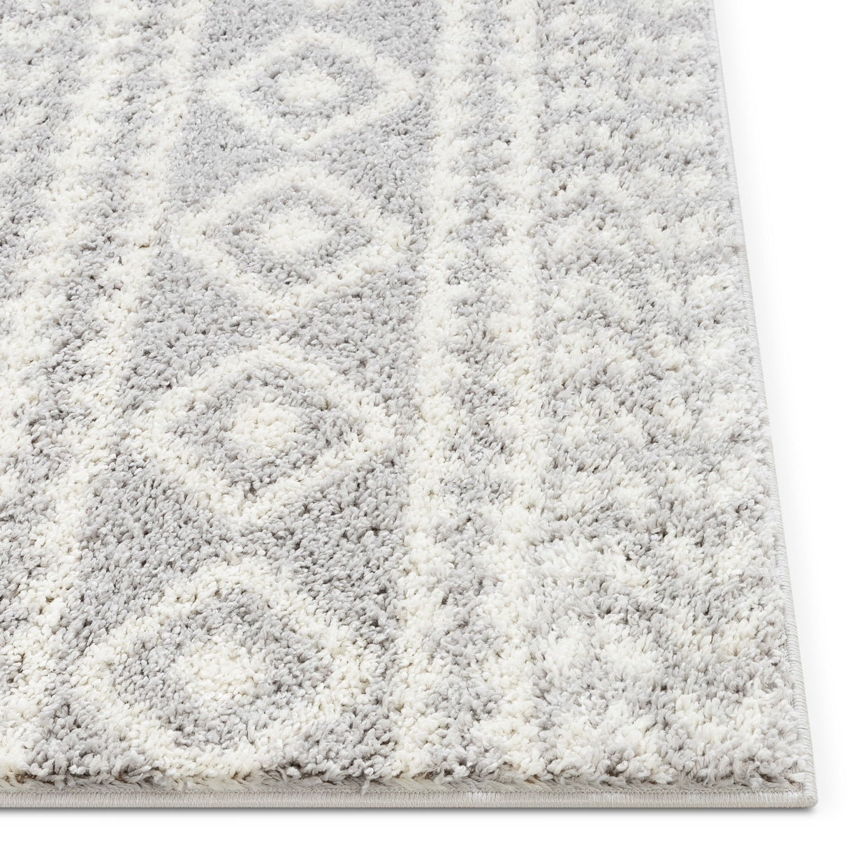 Well Woven Madison Shag Cossima Moroccan Tribal Shag Area Rug