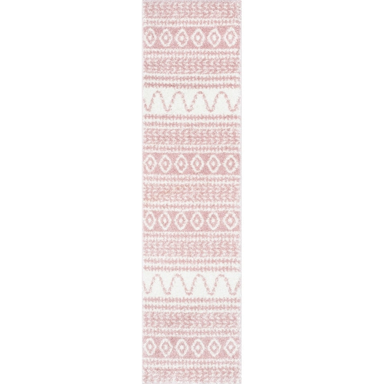 Well Woven Madison Shag Cossima Moroccan Tribal Shag Area Rug