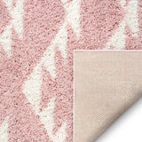 Well Woven Madison Shag Edona Moroccan Tribal Shag Area Rug