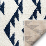 Well Woven Madison Shag Edona Moroccan Tribal Shag Area Rug