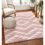Well Woven Madison Shag Edona Moroccan Tribal Shag Area Rug
