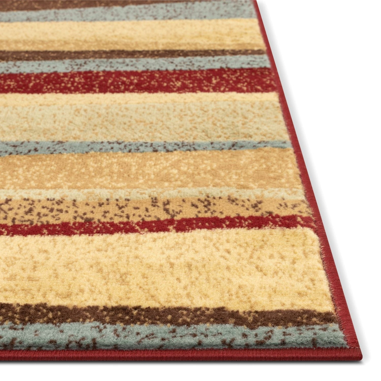 Well Woven Malibu Stripes with Lines Multi Area Rug - 8'2 x 9'10