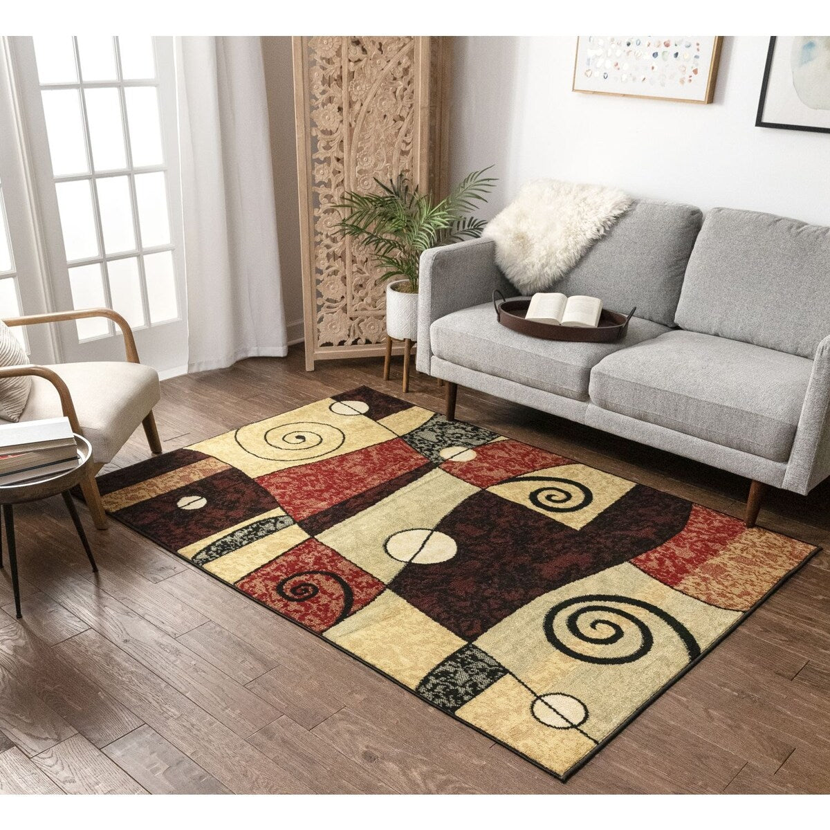 Well Woven Miami Donatello Geometric Area Rug